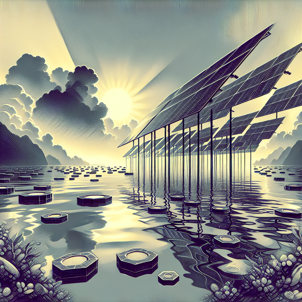 How floating solar farms boost clean energy